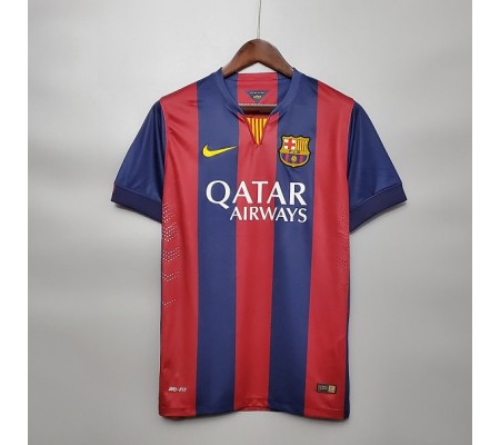 Barcelona 14/15 Home Red&Blue Soccer Jersey